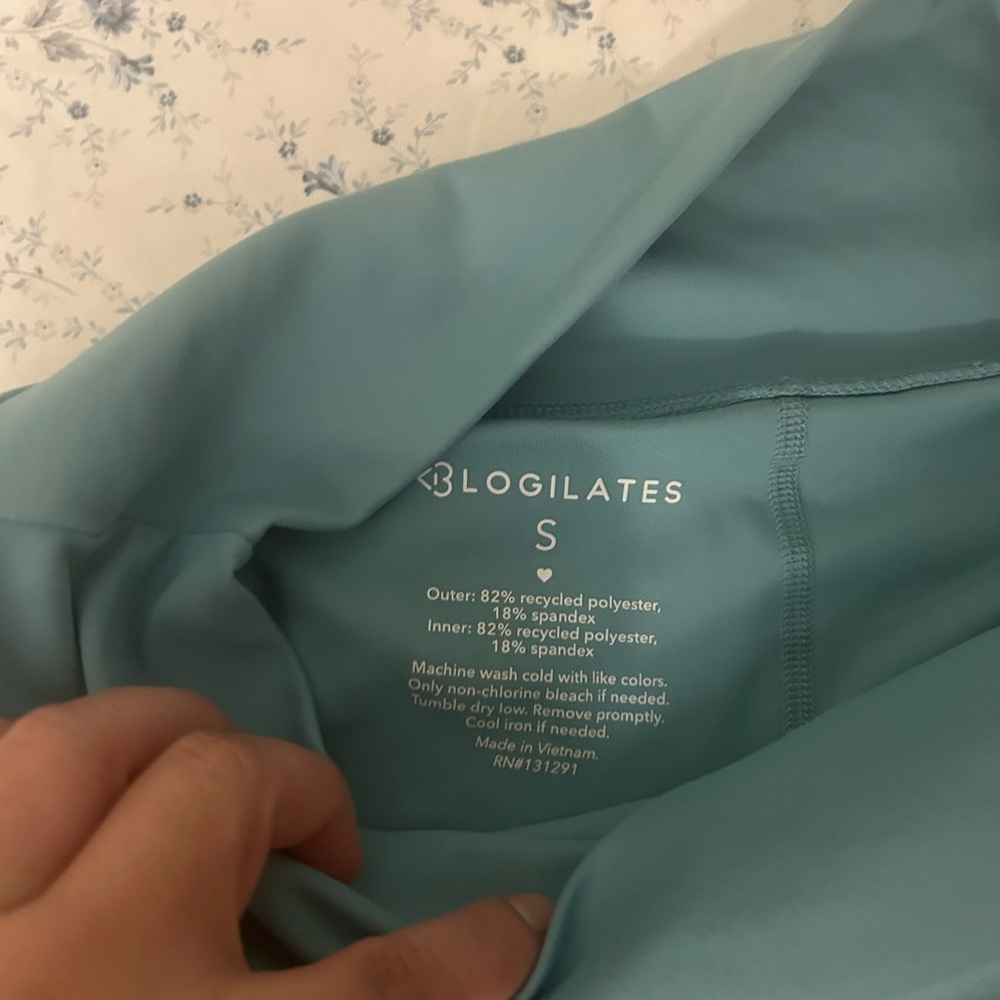Blogilates Blue Activewear Top